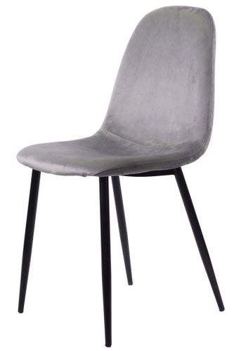 Krzesło tapicerowane GIULIA VELVET GREY na Arena.pl