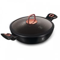 wok granitowy 30cm berlinger haus bh-7112 black rose