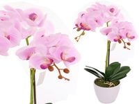 STORCZYK W DONICZCE JAK ŻYWY SZTUCZNY KWIAT 2 pędy