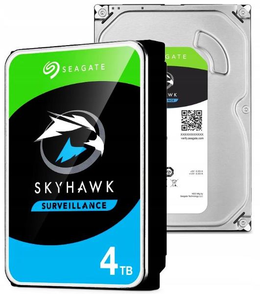 Dysk Seagate SKYHAWK 4TB Seagate HDD do NVR / DVR zdjęcie 1