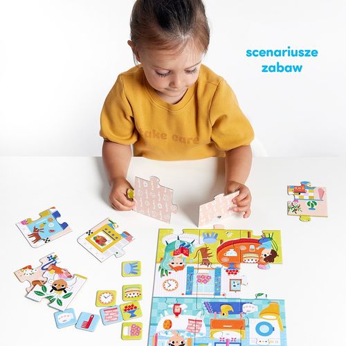Puzzle Co Robimy W Domu 24 Elementy na Arena.pl