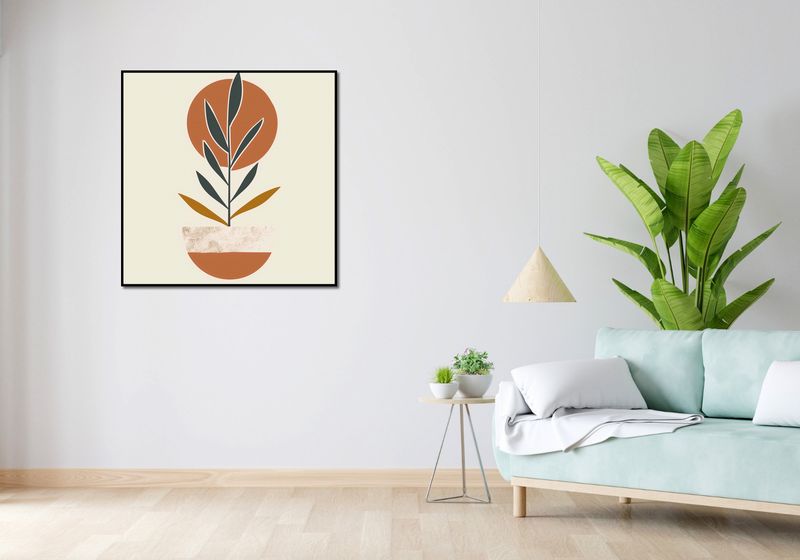 Plakat 90x90cm Ograniczna Symetria zdjęcie 4