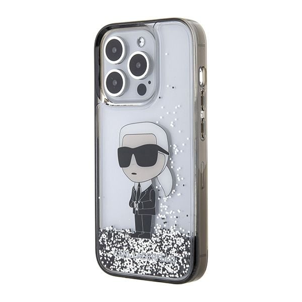 Etui Karl Lagerfeld do iPhone 15 Pro, Przezroczysty zdjęcie 2