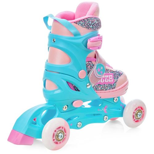 Rolki Wrotki Regulowane 3w1 RAVEN Etta 27-30 Kółka LED na Arena.pl