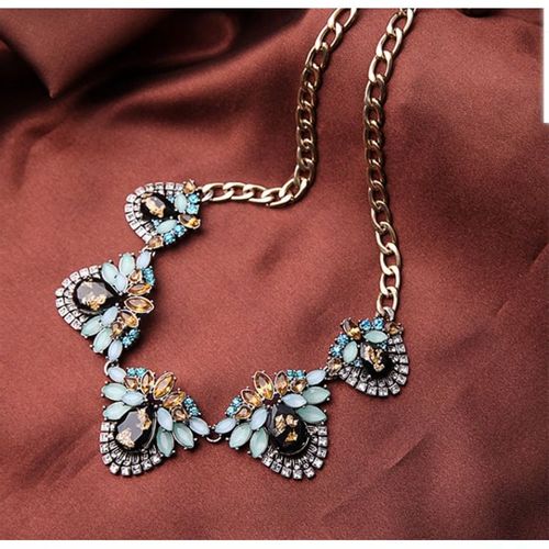 Naszyjnik Elegancki Z Kryształkami na Arena.pl