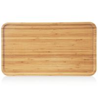 Talerz Bambusowy Prostokątny Taca Patera na Przekąski Przystawki Sushi 44cm