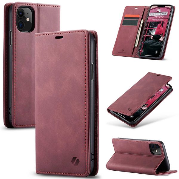 Spacecase Wallet Iphone 11 Red zdjęcie 11