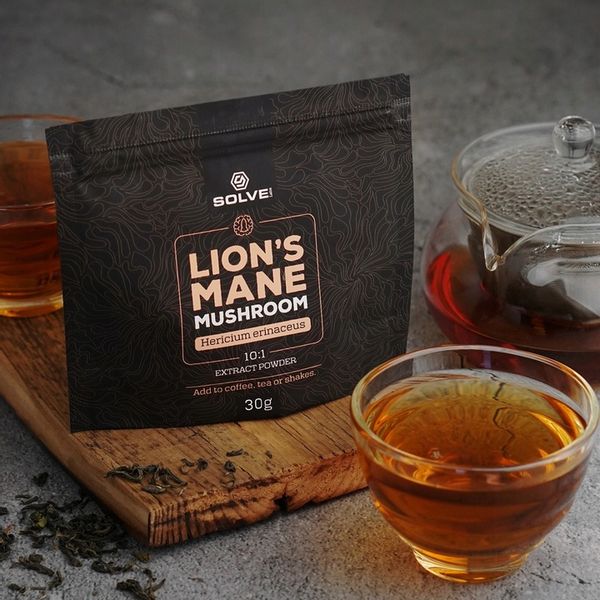 LION'S MANE 10:1 SOPLÓWKA JEŻOWATA 30G SOLVE LABS zdjęcie 3