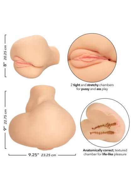 calexotics stroke it side banger - anatomiczny model intymny 8 lbs zdjęcie 3