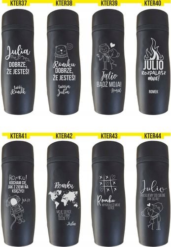 Kubek termiczny termos grawer prezent na WALENTYNKI na Arena.pl