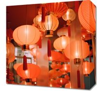 Obraz 40x40cm Festiwal Latarni