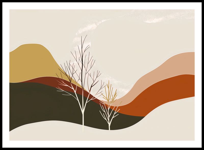 Plakat 84x59,5cm Pustynia Widzi zdjęcie 3
