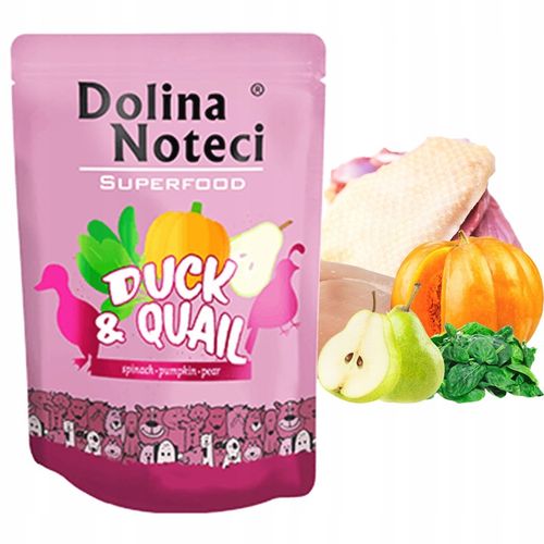 DOLINA NOTECI SUPERFOOD Karma mokra dla psa MIX Smaków 12 x 300g bezzbożowa na Arena.pl