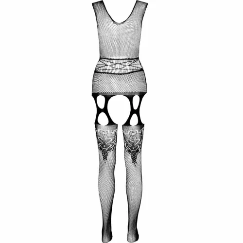passion eco collection bodystocking bs014 czerwony ekologiczny one size na Arena.pl