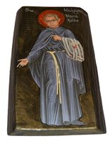 Ikona Święty Maksymilian Maria Kolbe patron energetyki elektryków