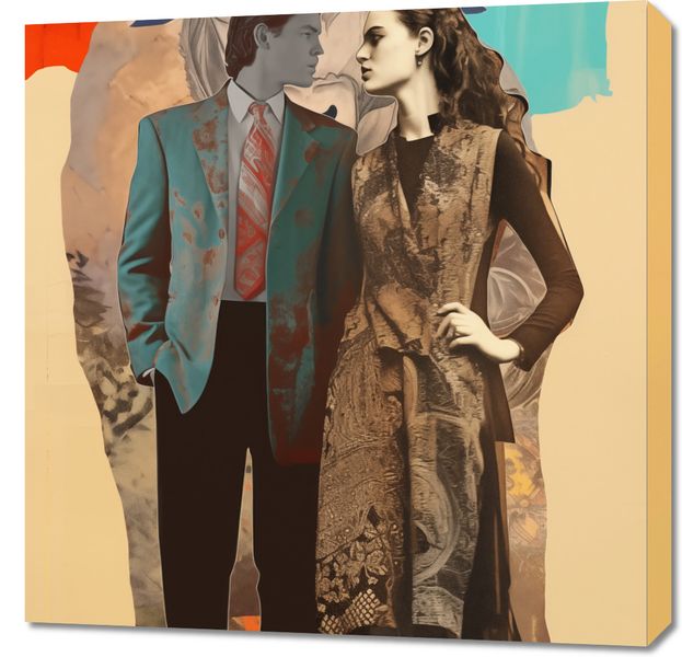 Obraz 70x70cm Dialog Kultur zdjęcie 1