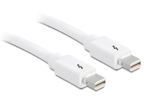 KABEL THUNDERBOLT M/M 0.5M BIAŁY DELOCK na Arena.pl