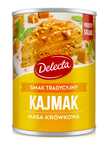 DELECTA MASA KRÓWKOWA KAJMAK 400G zdjęcie 1