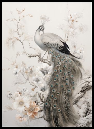 Plakat 39,5x55cm Pawia Gracja na Arena.pl