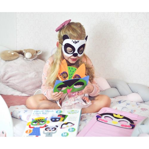 DLA DZIECI  ZESTAW KREATYWNY MASKI FILCOWE ZRÓB TO SAM na Arena.pl