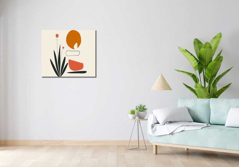 Obraz 70x60cm Pełnia Ekspresji zdjęcie 2