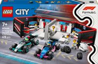 lego city 60444 garaż i bolidy mercedes 2502
