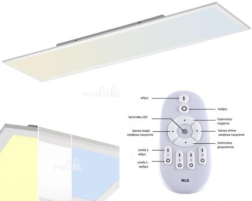 Plafon- panel led 993852  Leuchten Direkt + pilot na Arena.pl