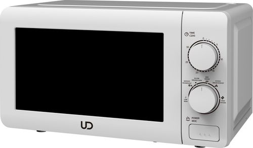 BIAŁA KUCHENKA MIKROFALOWA MIKROFALÓWKA MIKROFALA UD TIMER 700W 20l LITRÓW na Arena.pl