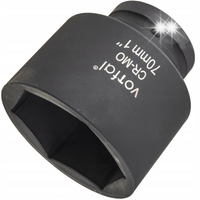 NASADKA UDAROWA NASADOWA 1" CAL KLUCZ UDAROWY 70MM DŁUGA 90MM CR-MO 6KĄT