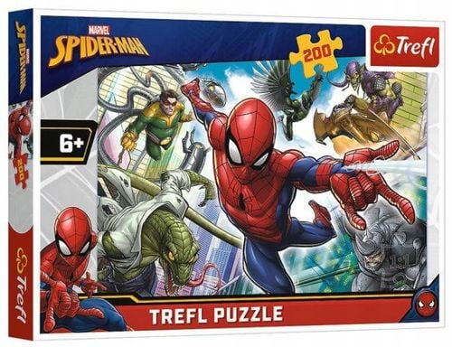 puzzle 200 urodzony bohater spiderman 13235 na Arena.pl