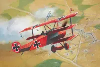 Model samolotu Fokker Dr. 1