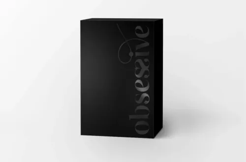 obsessive freedom euridia czarny biustonosz z geometrycznym wzorem na Arena.pl