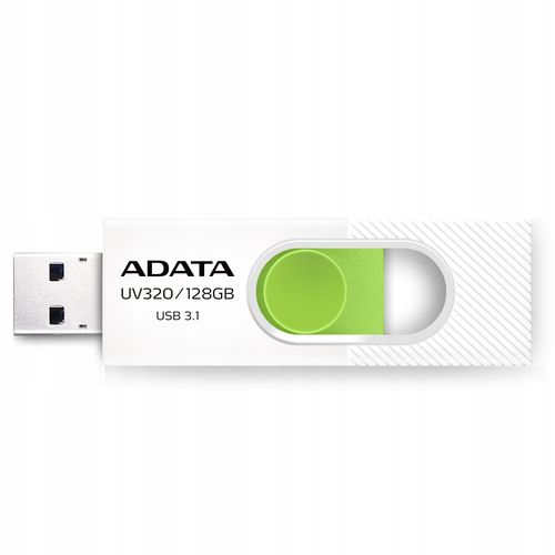 Adata Pendrive UV320 128GB USB 3.2 Gen1 Biały na Arena.pl