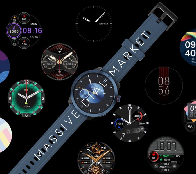 smartwatch męski rubicon rncf14 black smarub250 zdjęcie 9