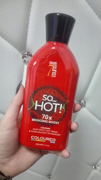 7suns so… HOT! Kosmetyk Do Opalania Solarium 250ml zdjęcie 3