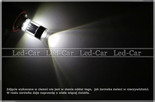 H8 LED HALOGENOWA 8 CREE XBD BIAŁA DZIENNE RINGI na Arena.pl