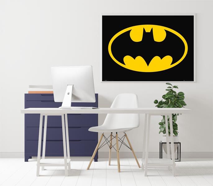 Batman Klasyczne Logo - plakat 91,5x61 cm zdjęcie 4