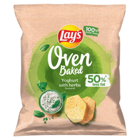 Lay's Oven Baked pieczone Chipsy jogurt z ziołami 40 g x 12 sztuk