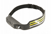 HOGERT LAMPA CZOŁOWA COB SMD USB 10 FUNKCJI 1200MAH 600LM HT1E427