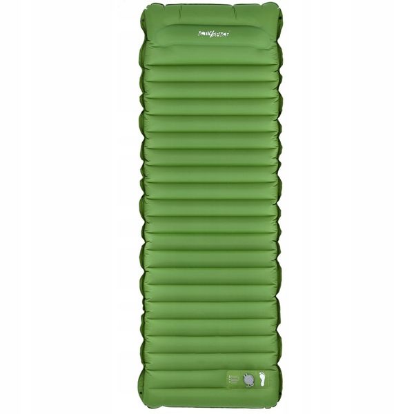 MATERAC SAMOPOMPUJĄCY TURYSTYCZNY ULTRALEKKI WBUDOWANA POMPKA ZWIJANA MATA zdjęcie 5