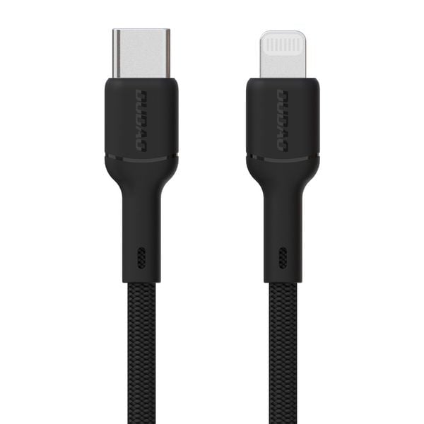 Kabel przewód USB-C - iPhone Lightning 30W 2m - czarny zdjęcie 1