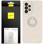 Spacecase Silicone Ring Galaxy A53 5G Bone