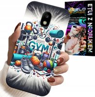 ETUI DO SAMSUNG GALAXY J5 2017 - SIŁOWNIA GYM FITNESS SPORT CASE + SZKŁO