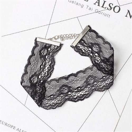 NASZYJNIK CZARNY CHOKER GOTHIC na Arena.pl