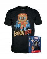 Funko POP! Koszulka T-Shirt Funko Pop Tee MARVEL świateczny Iron Man r. XL
