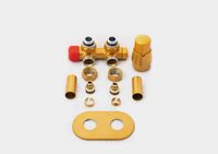 Zawór Termostatyczny TWINS ALL IN ONE Złoty