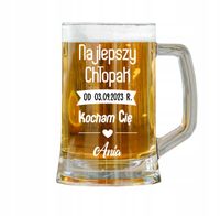 KUFEL szklanka DO PIWA Z GRAWEREM na urodziny