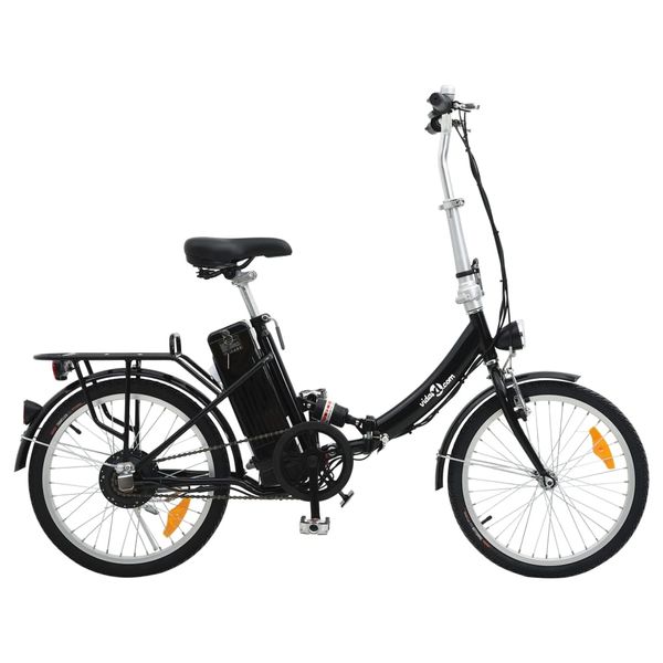 Składany rower elektryczny z akumulatorem litowo-jonowym, aluminium na Arena.pl