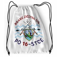 Plecak Urodziny 16 16Te Sportowy Szkolny Worek Z Nadrukiem Ze Zdjęciem