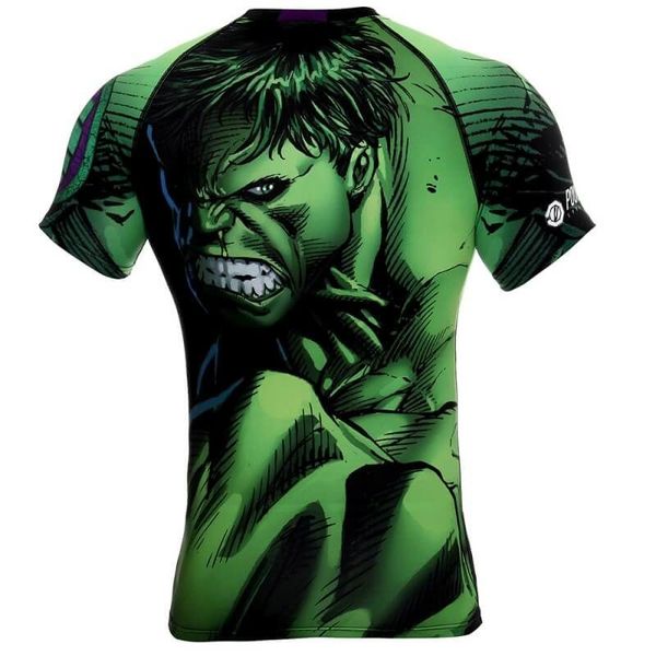Poundout - Rashguard short Marvel Hulk M zdjęcie 2